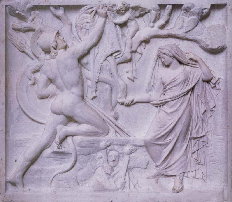Jason,Aided by Medea,Carrying off the Golden Fleece, Christian Daniel Rauch